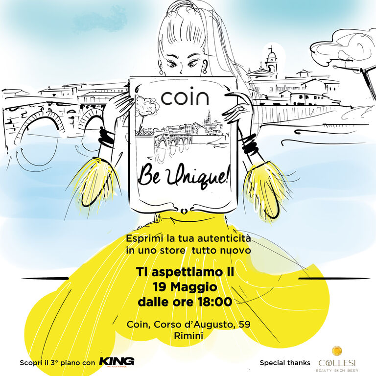 COIN RIMINI - WE ARE WAITING FOR YOU