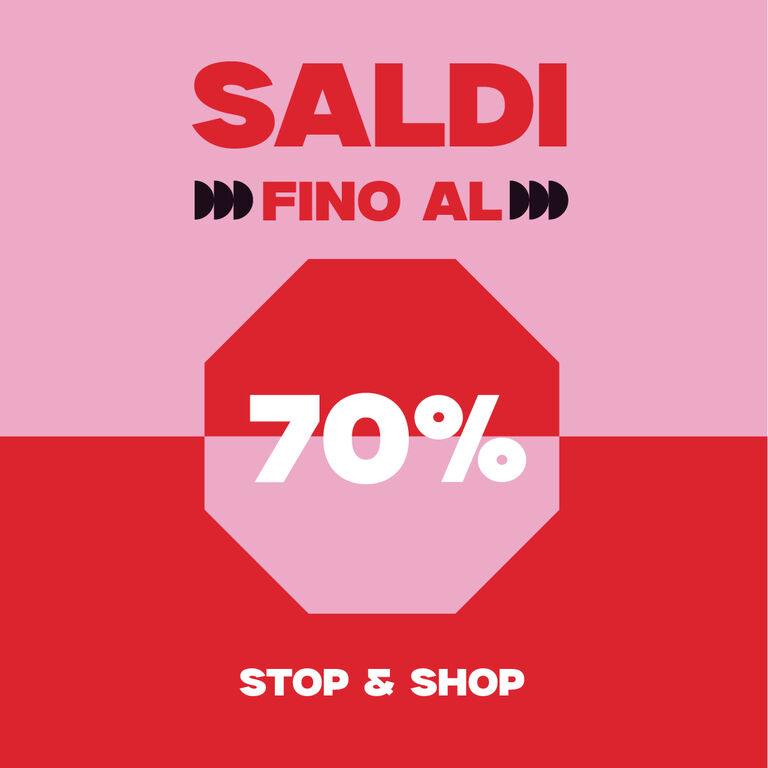 SALDI FINO AL 70% SU ABBIGLIAMENTO, INTIMO E ACCESSORI