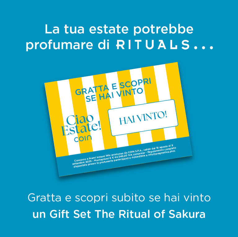 SE SPENDI ALMENO &euro;69 IN PROFUMERIA CON COINCARD RICEVI UNA CARTOLINA CANCELLA&VINCI