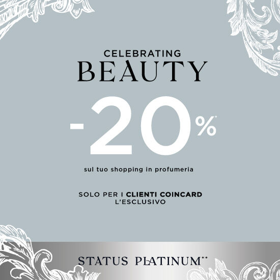  - 20% SUL BEAUTY + EXTRA 10% CON COINCARD
