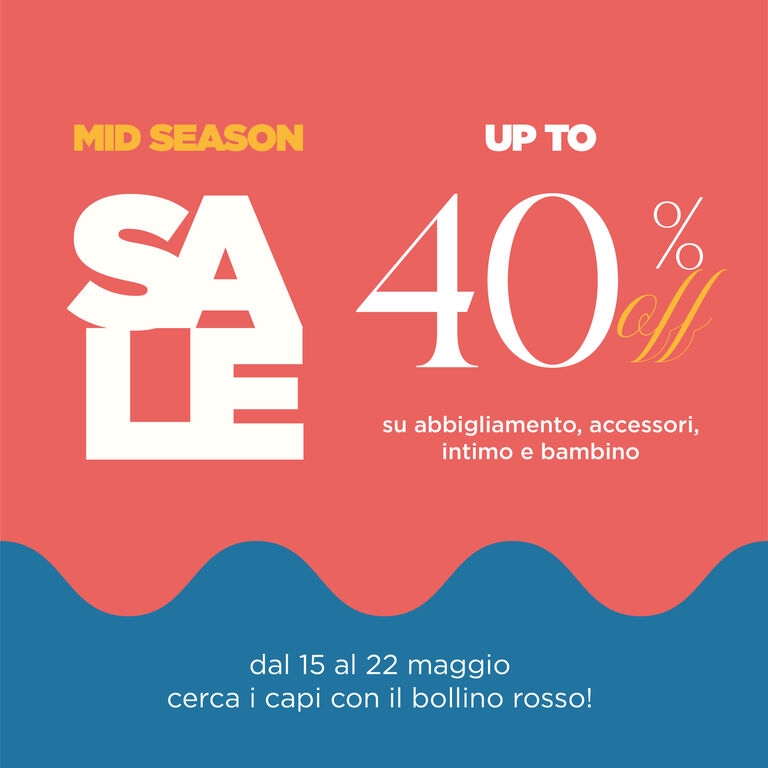 Mid Season Sale up to 40%