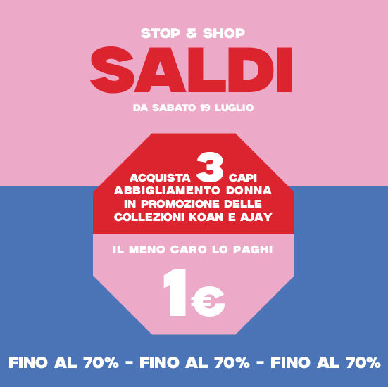 ACQUISTA 3 CAPI KOAN E AJAY IL MENO CARO LO PAGI 1€